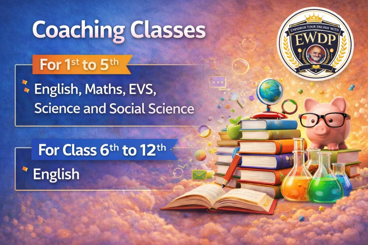 For class 1st to 5th (Supportive Space for Learning & Growth (1 Month))